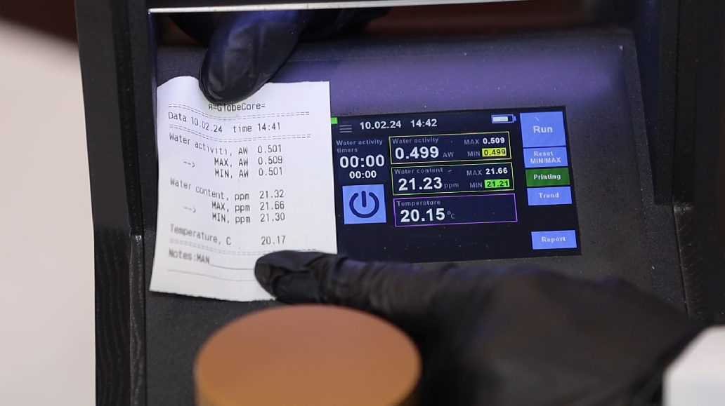 Transformer oil moisture tester 